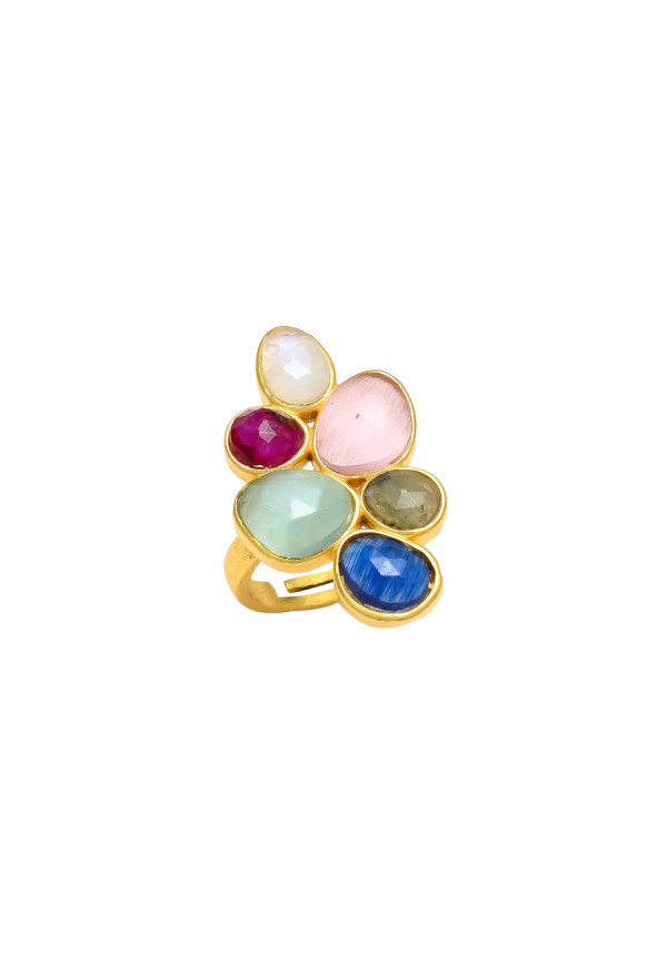 MESTIZA  ANILLO MARSELLA MULTICOLOR