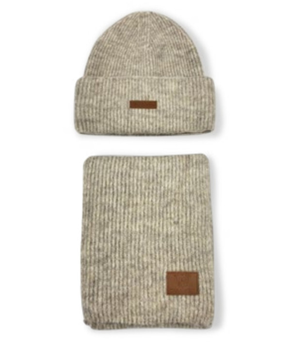 CARAMELO GORRO Y BUFANDA 300122