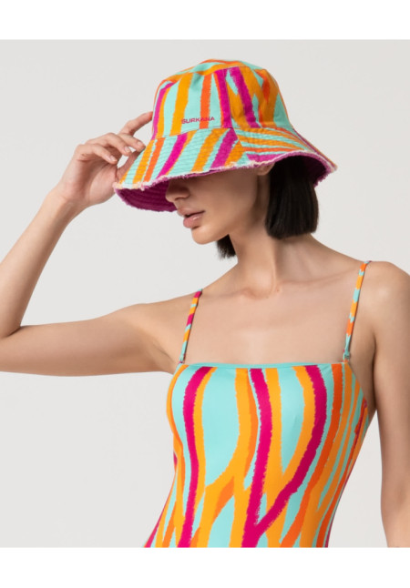 SURKANA SOMBRERO ESTAMPADO REVERSIBLE