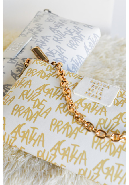 AGATHA RUIZ DE LA PRADA BANDOLERA PRINT LOGO