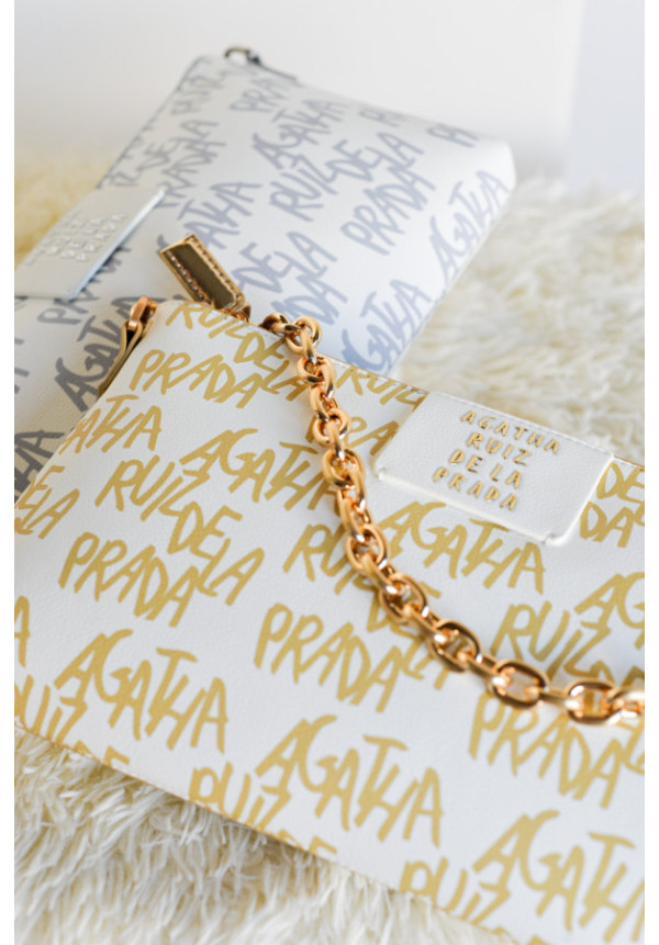 AGATHA RUIZ DE LA PRADA BANDOLERA PRINT LOGO