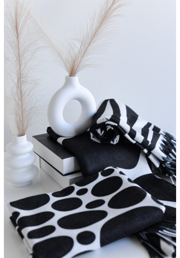 NOCO PASHMINA ANIMAL B&W
