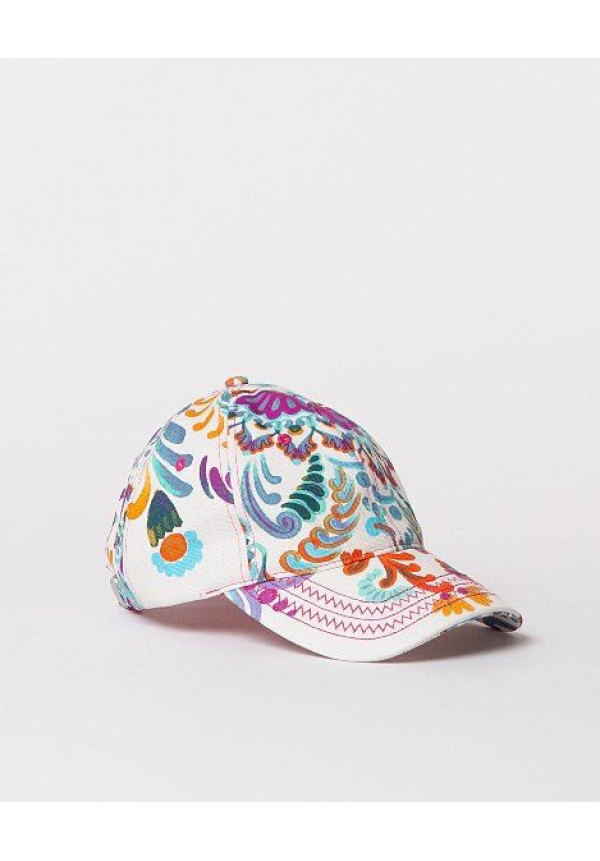 SURKANA GORRA BÉISBOL ESTAMPADA NARANJA