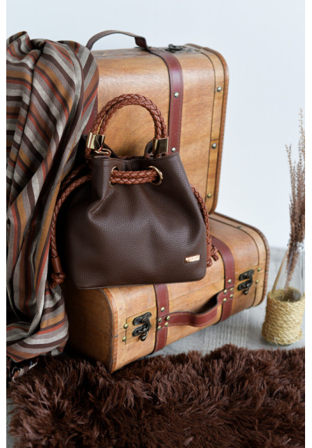 NOCO BOLSO BOMBONERA TRENZA