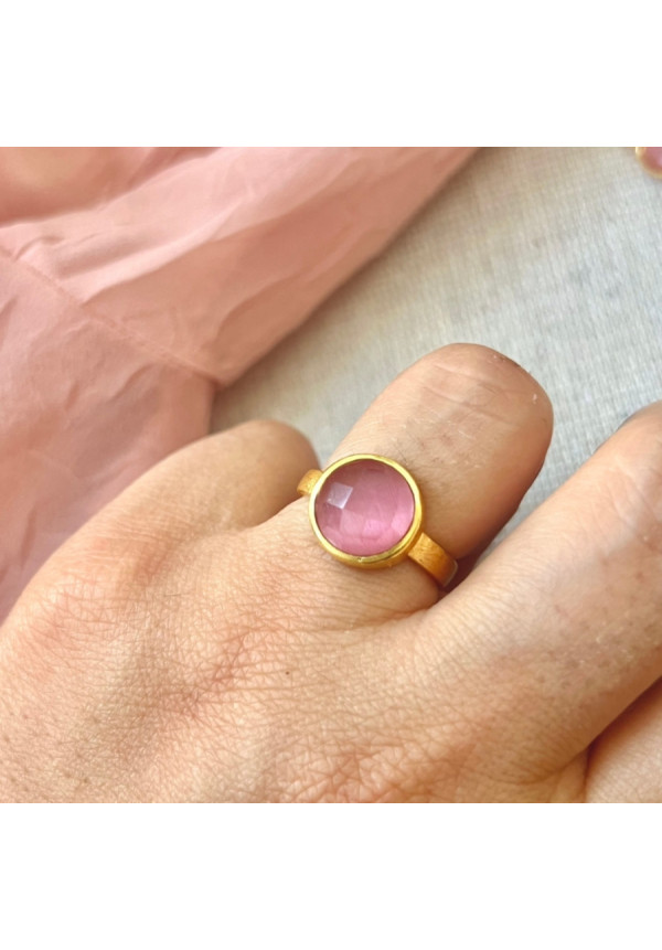 MESTIZA  ANILLO CON PIEDRAS MAIA  AMATISTA 