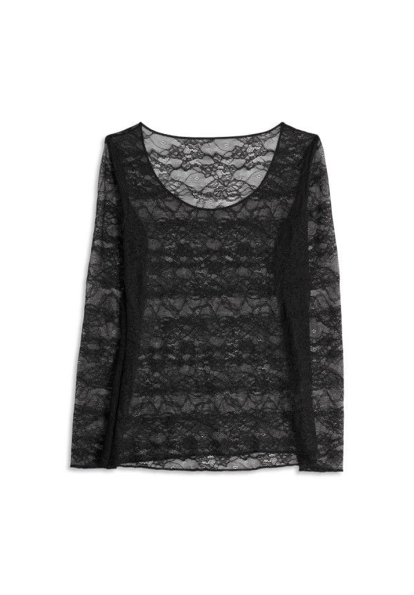 COTONELLA CAMISETA FANTASÍA ENCAJE