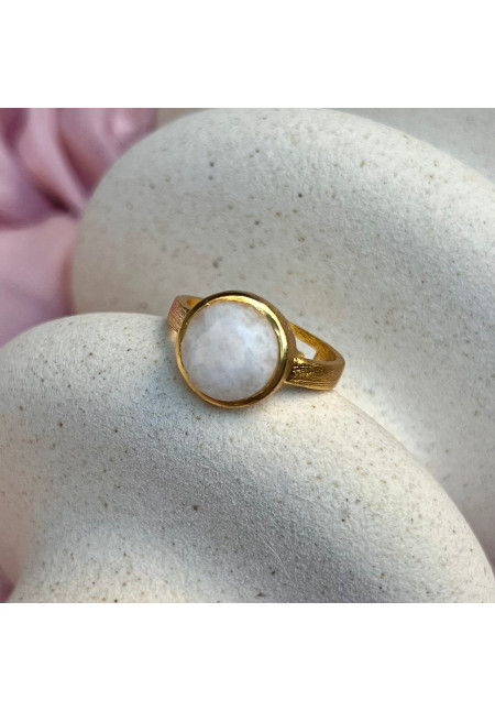 MESTIZA  ANILLO CON PIEDRAS MAIA  AMATISTA 