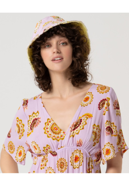 SURKANA SOMBRERO ESTAMPADO REVERSIBLE