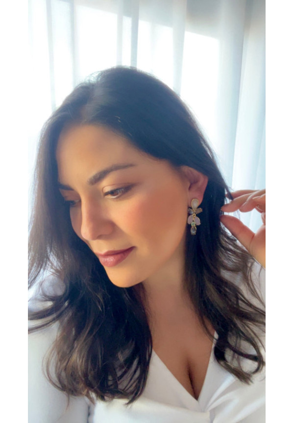 MESTIZA PENDIENTE LAVANDA 