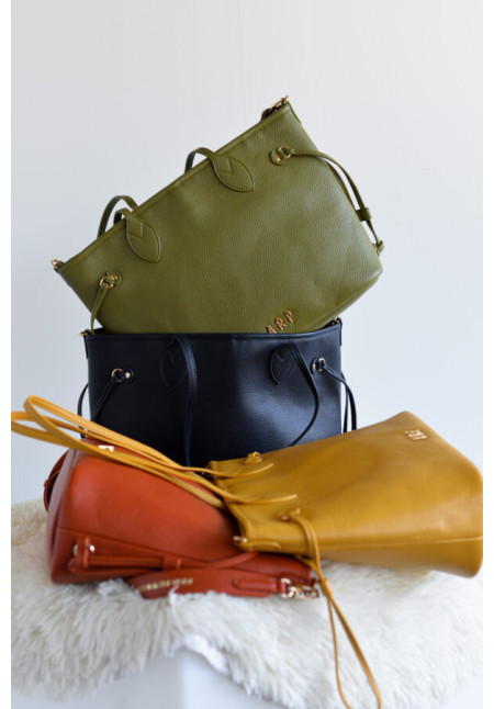 AGATHA RUIZ DE LA PRADA SHOPPER REVERSIBLE CONTRASTE