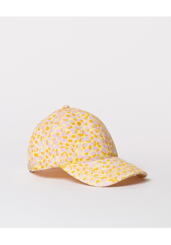 SURKANA GORRA BÉISBOL ESTAMPADA NARANJA