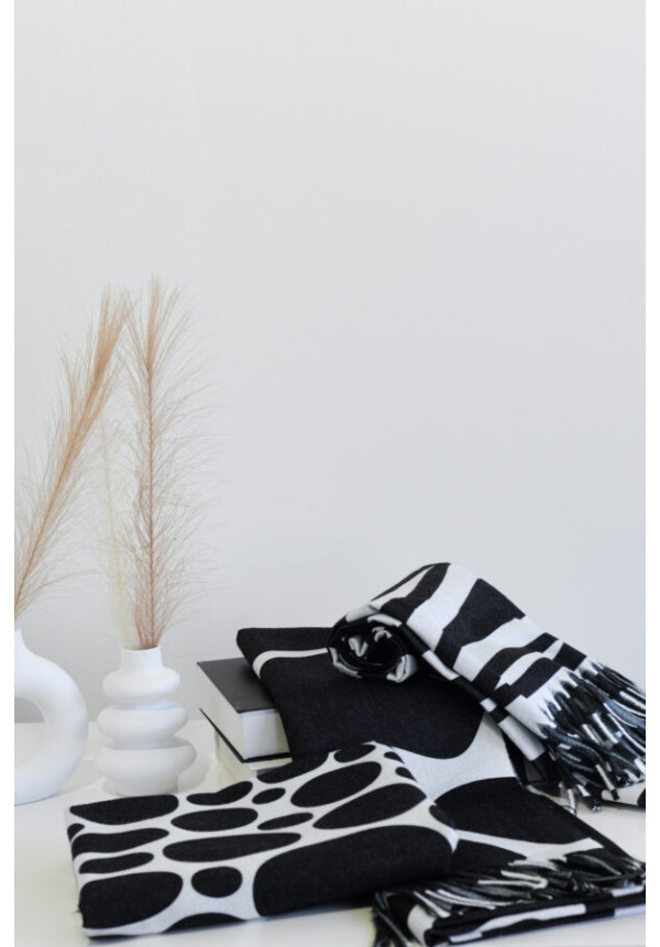 NOCO PASHMINA ANIMAL B&W