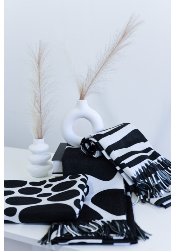 NOCO PASHMINA ANIMAL B&W