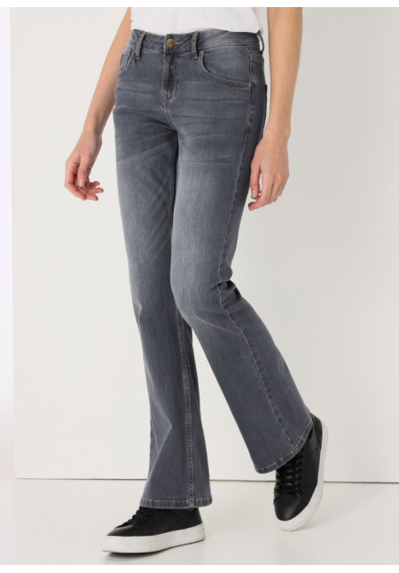 LOIS JEANS DIZZY MALYA BOOT CUT 984 GRIS LAVADO