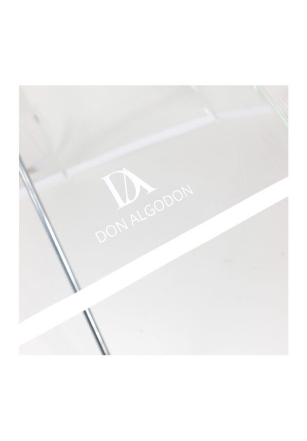 DON ALGODÓN PARAGUAS TRANSPARENTE