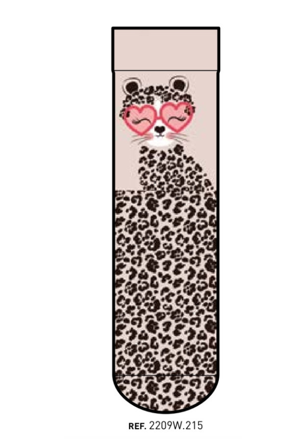 SACHA CALCETÍN MUJER ANIMAL PRINT 215