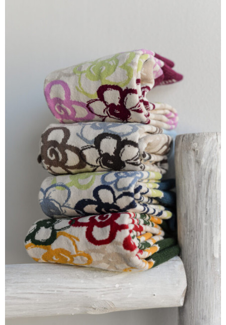 NOCO CALCETINES FLOR GRAFFITI