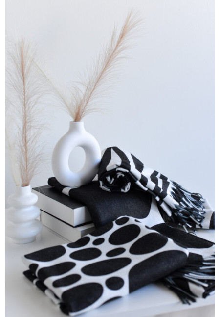 NOCO PASHMINA ANIMAL B&W