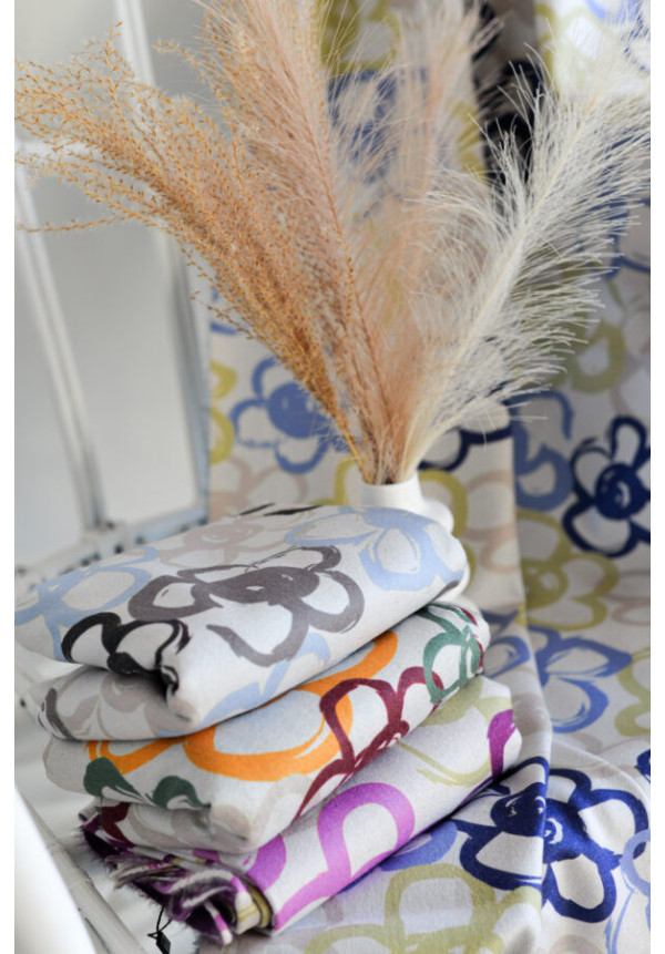 NOCO PASHMINA FLOR GRAFFITI