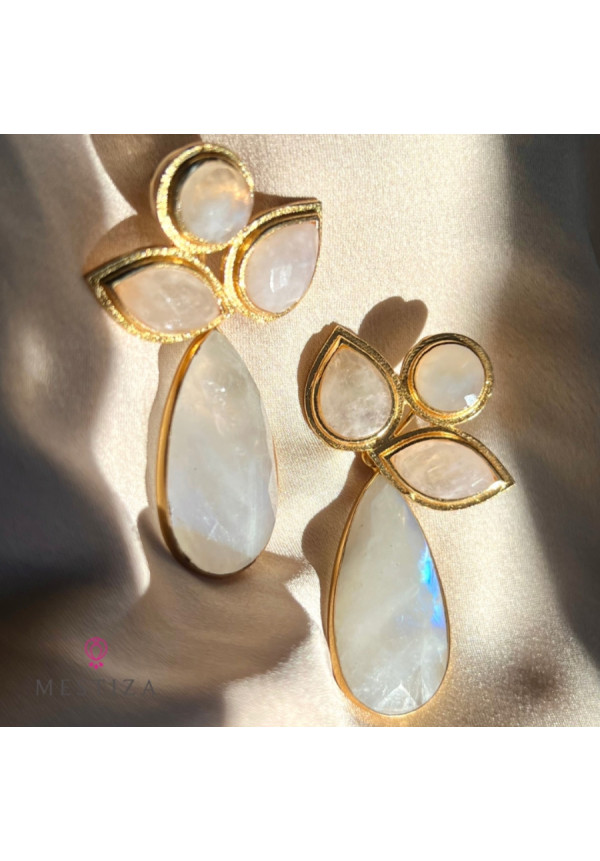 MESTIZA PENDIENTE ORQUÍDEA