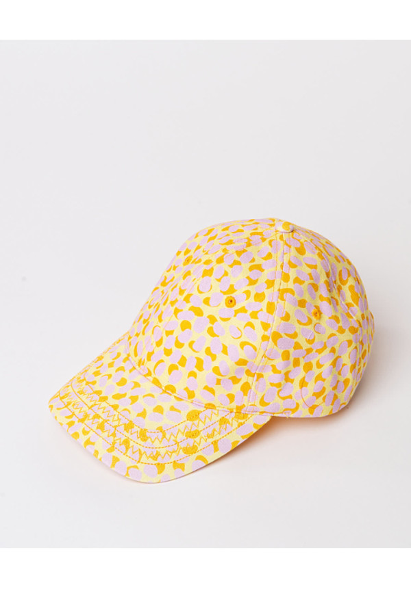 SURKANA GORRA BÉISBOL ESTAMPADA NARANJA