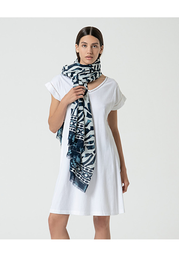SURKANA FULAR FULI ESTAMPADO VERDE