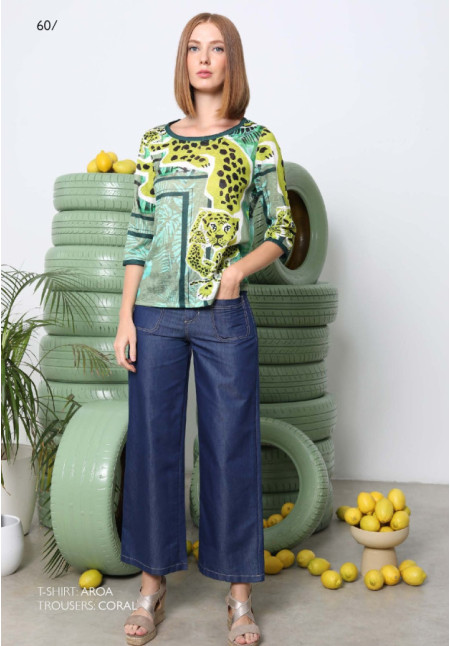 SIDECAR PANTALÓN CORAL