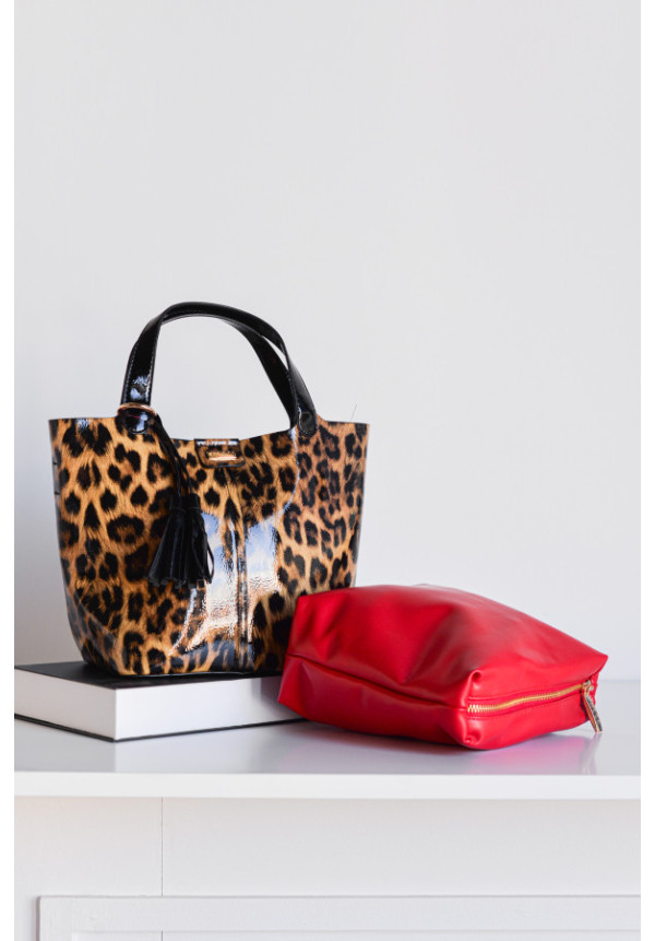 NOCO TOTE CHAROL LEOPARDO