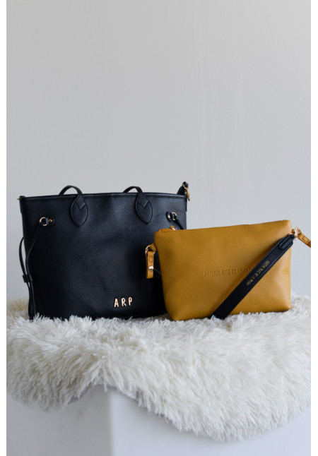 AGATHA RUIZ DE LA PRADA SHOPPER REVERSIBLE CONTRASTE