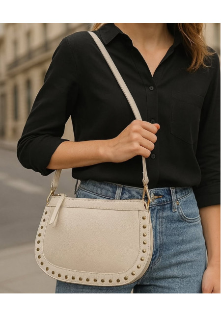 FLORA BOLSO BANDOLERA TACHAS