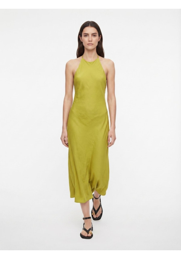 LETAA VESTIDO LENCERO HALTER