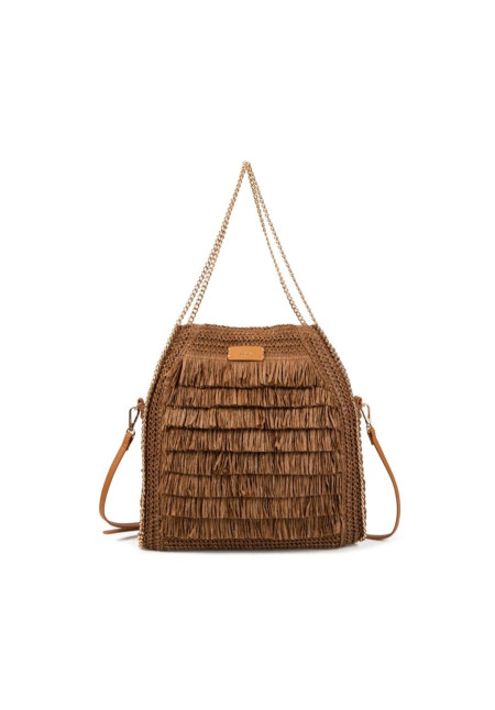 ABAG BOLSO RAFIA FLECOS
