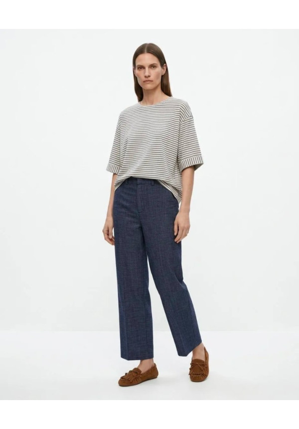 LETAA  PANTALON AZUL MARINO