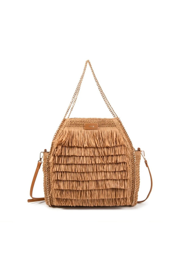 ABAG BOLSO RAFIA FLECOS
