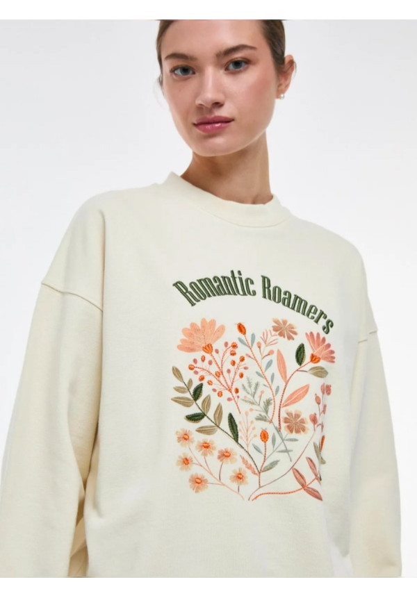 LETAA SUDADERA BORDADA