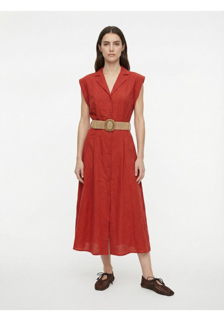 LETAA  VESTIDO LISO 