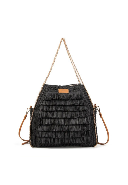 ABAG BOLSO RAFIA FLECOS