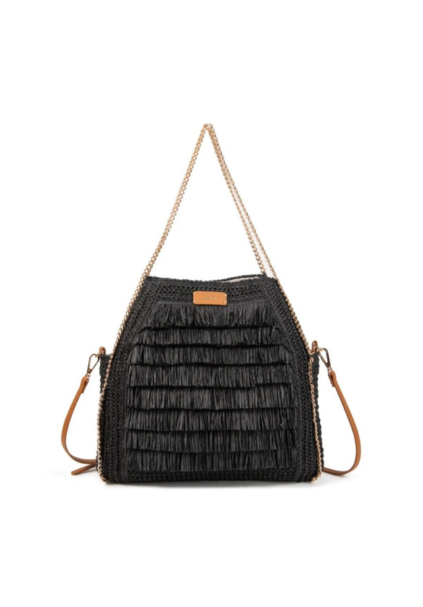 ABAG BOLSO RAFIA FLECOS