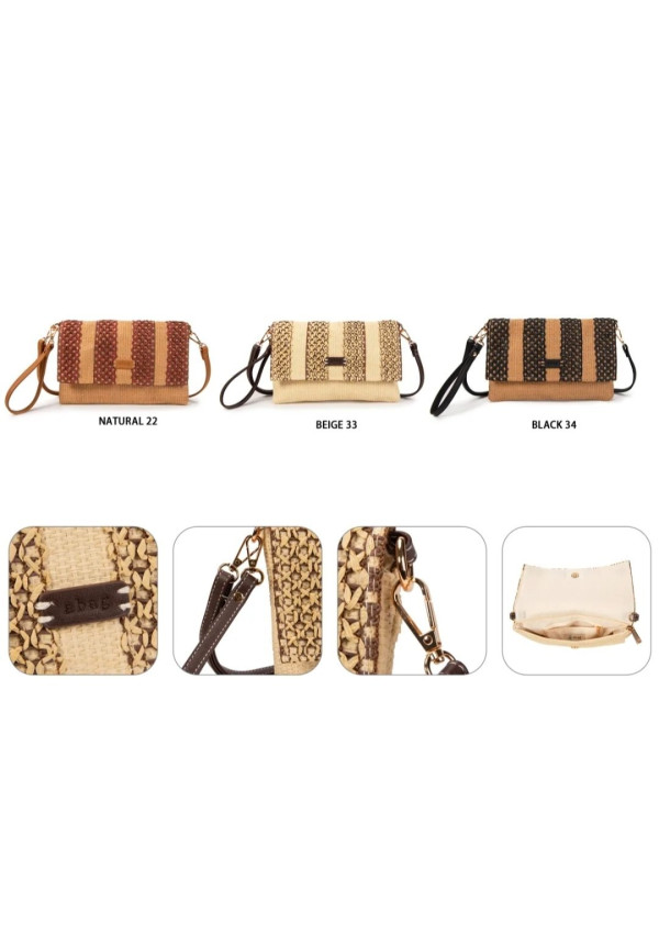 ABAG BOLSO BANDOLERA RAFIA 