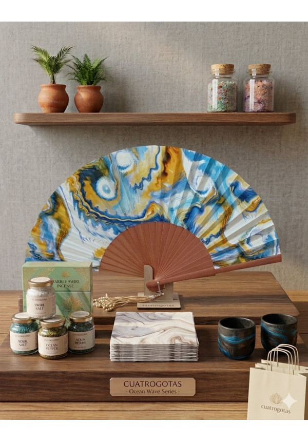 ABANICO ESTAMPADO 