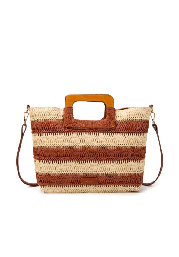 ABAG BOLSO RAFIA RAYAS