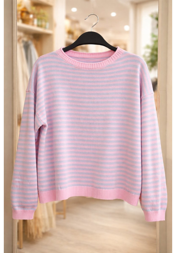 FLORA JERSEY MANGA LARGA RAYAS