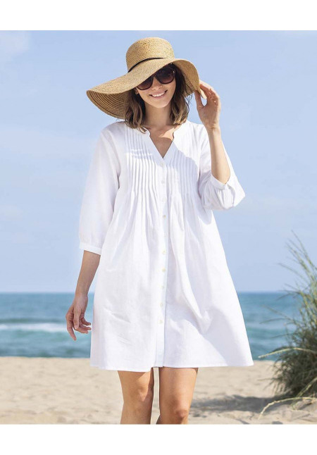 VANIA VESTIDO CAMISERO 3/4 BOHEMIO 6964