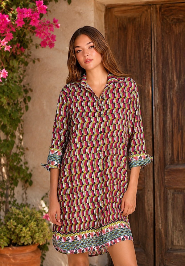 DOLORES CORTÉS VESTIDO CAMISERO 2646