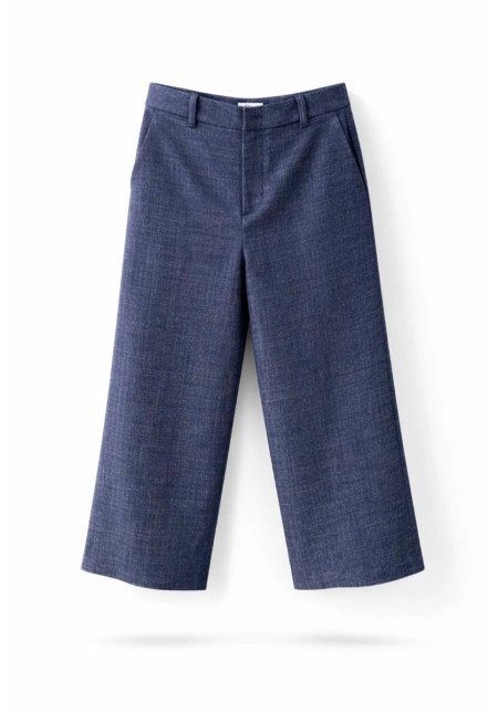LETAA  PANTALON AZUL MARINO