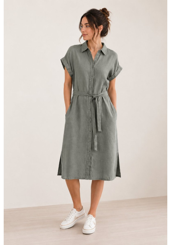 BLUE COATS VESTIDO LINO