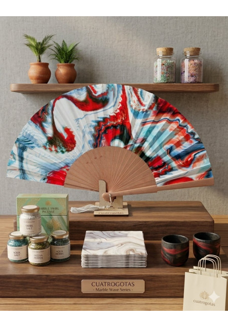 ABANICO ESTAMPADO 