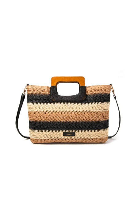 ABAG BOLSO RAFIA RAYAS