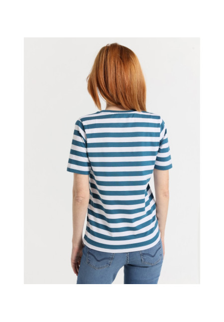 VICTORIO&LUCCHINO CAMISETA  APLICACION CREW